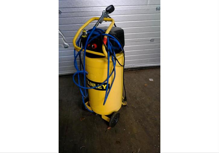 Compresseur Vertical STANLEY 100L État Nickel, Bricolage & Construction, Compresseurs, Comme neuf, Mobile, Sans huile