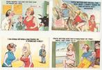 Lot 11 cartes humour anglais Pin-up femme enfants, Collections, Envoi, Non affranchie, Autres thèmes