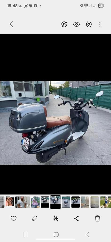 Neco Borsalino 125cc, 125 cm³, Neco, Comme neuf, Classe B (45 km/h)