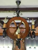 Lustre rustique, Enlèvement, Comme neuf, Bois, Rustique