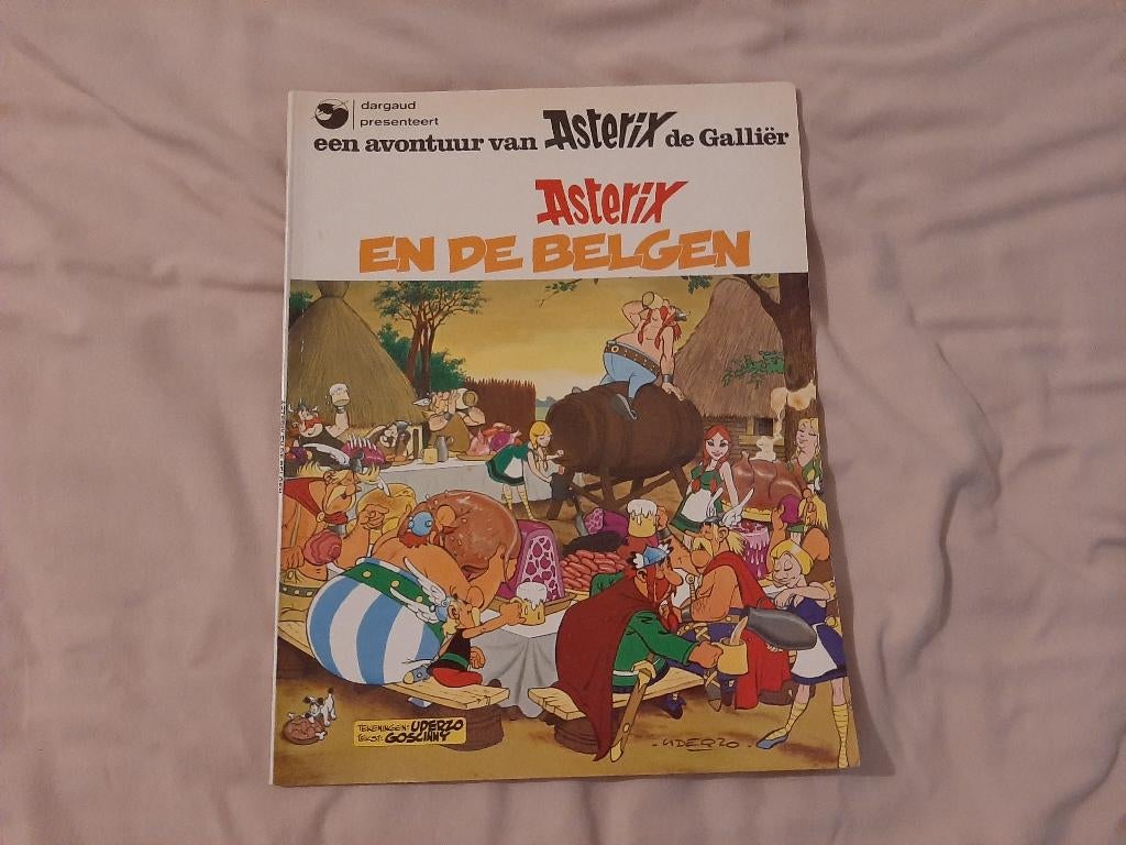 Asterix Strip Nr. 24 Asterix en de Belgen, Ophalen of Verzenden