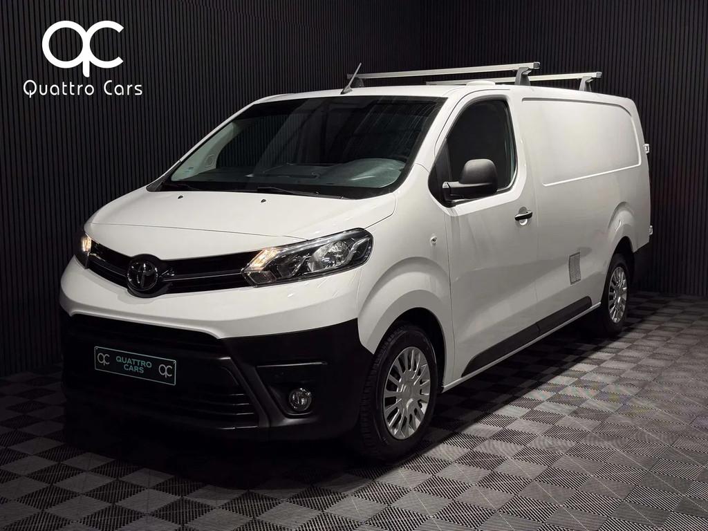 Toyota ProAce 2.0D - TVAC - Boite auto - Long chassis - Car, Auto's, Automaat, Stof, Gebruikt, Wit