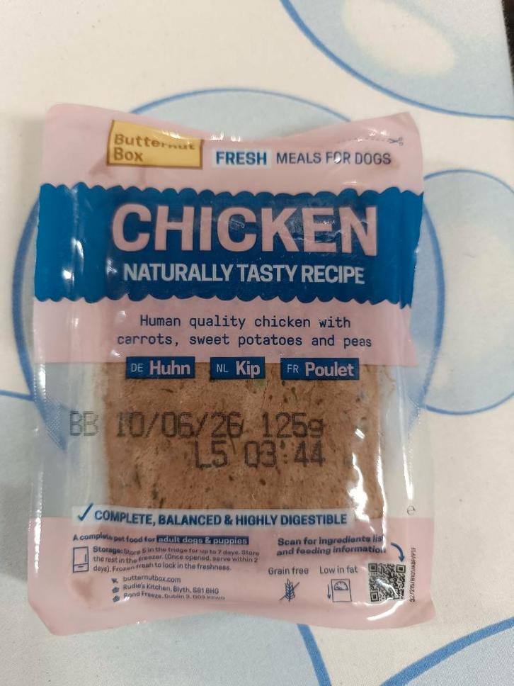 Butternut Chicken, vers hondenvoer (diepvries) klein hondjes, Dieren en Toebehoren, Dierenvoeding, Ophalen