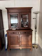 Antieke vitrine kast zo goed als nieuw, Antiek en Kunst, Ophalen