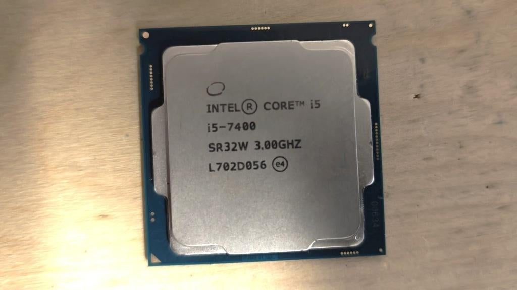 Intel Core i5-7400 LGA 1151 4 cores 4 threads, Computers en Software, Processors, LGA 1151, Ophalen of Verzenden, Zo goed als nieuw
