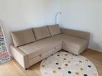 Friheten Ikea Hoekslaapbank, Ophalen, Beige, Tweepersoons, Zo goed als nieuw