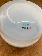 Philips Avent Microgolfsterilisator + flesjes 260ml, Kinderen en Baby's, Babyvoeding en Toebehoren, Ophalen, Zo goed als nieuw