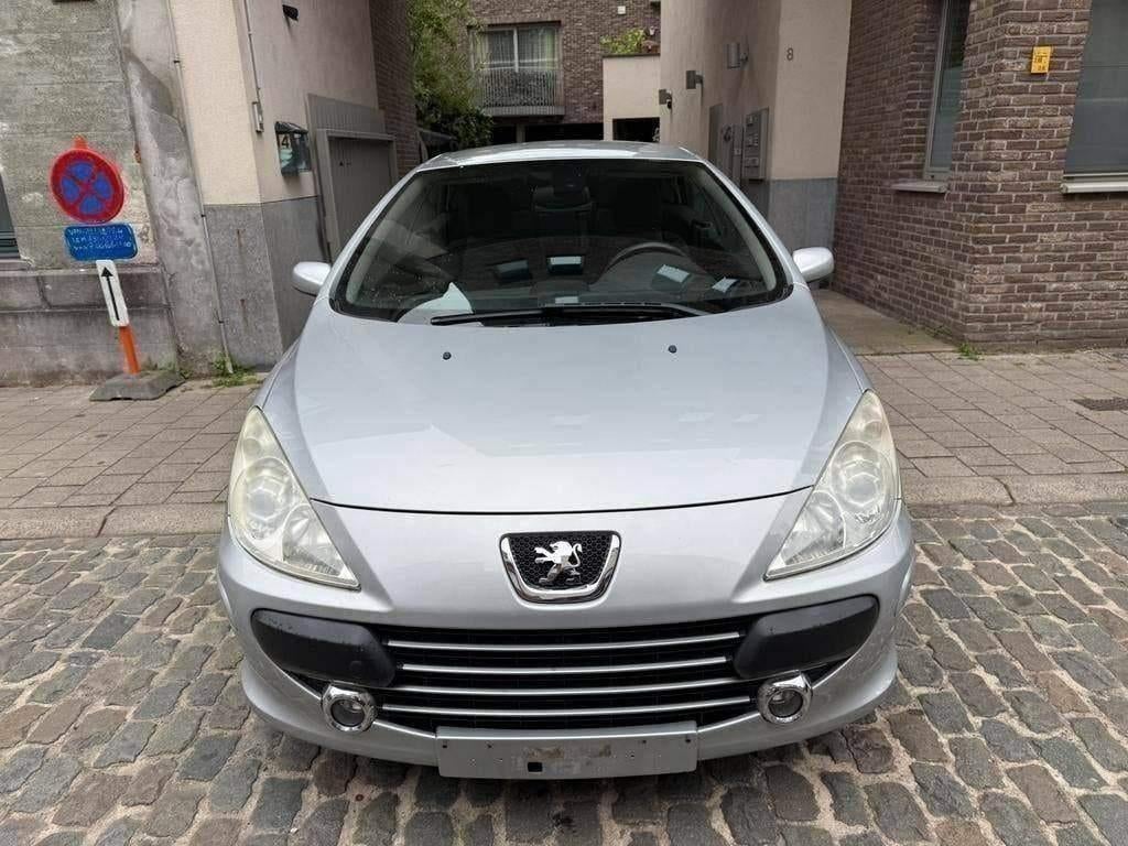PEUGEOT 307CC/1.6 ESSENCE/95000 KM/CABRIOLET, Autos, Argent ou Gris, Entreprise, Cabriolet, Boîte manuelle