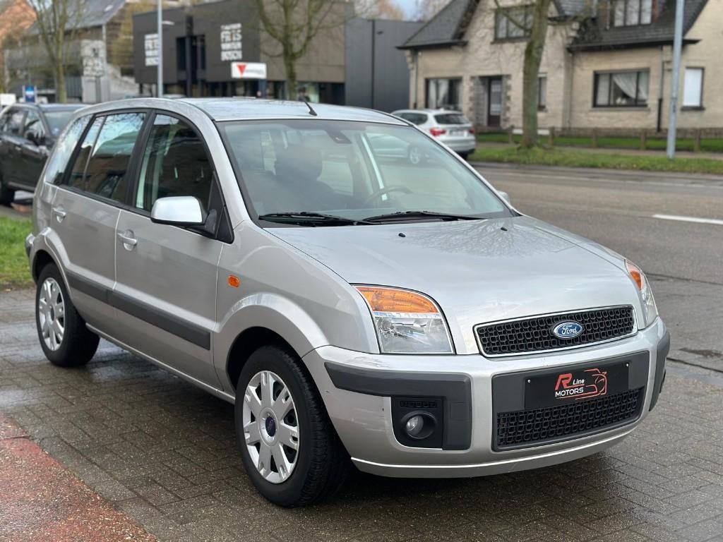 Ford Fushion 1.4 benzine - 87.030KM -Airco -Eerste eigenaar, Voorwielaandrijving, 4 deurs, Stof, Bedrijf