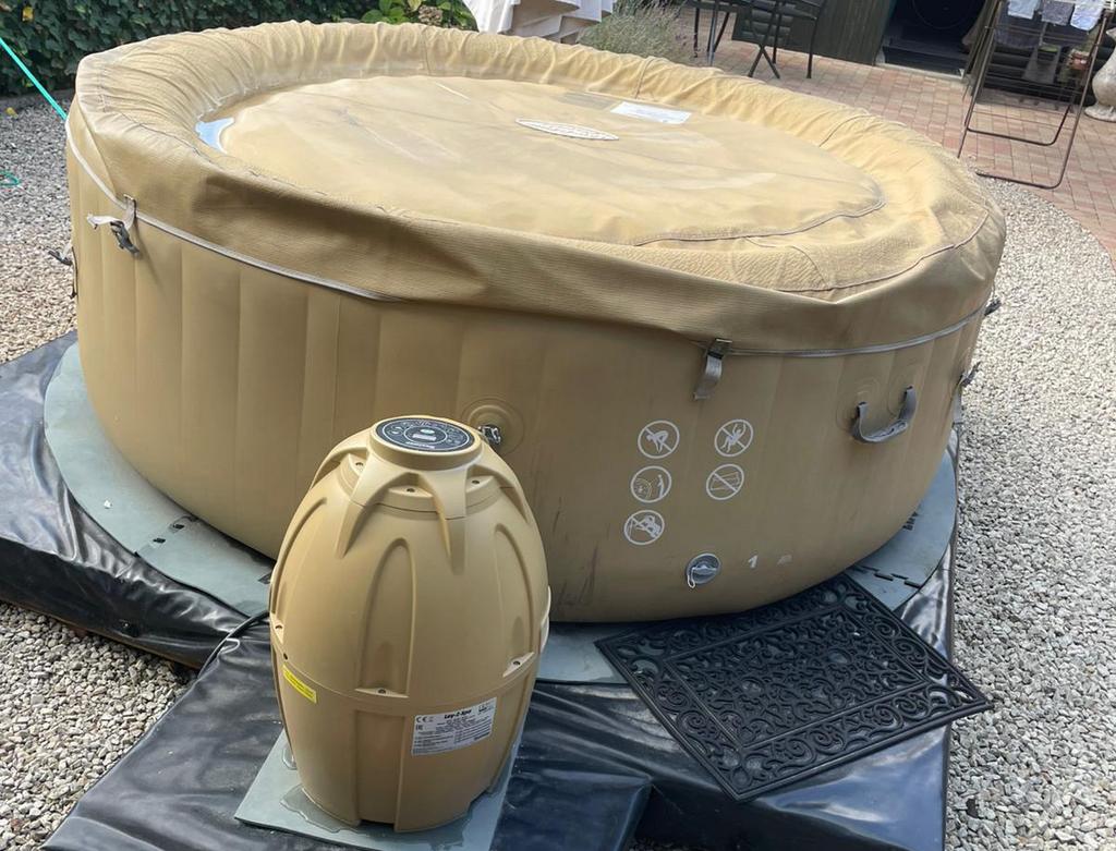 Jacuzzi palm springs, Tuin en Terras, Ophalen, Gebruikt, Filter, Opblaasbaar