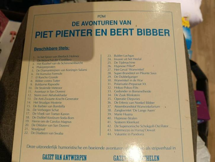 Strips Piet Pienter en Bert Bibber te koop, Livres, BD, Utilisé, Plusieurs BD, Enlèvement