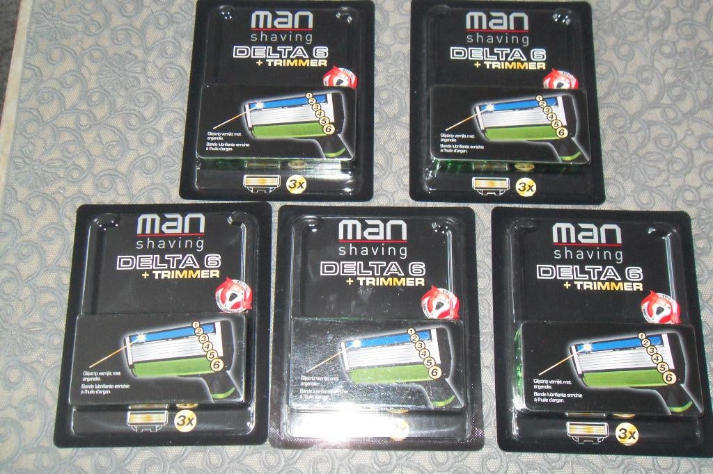 navul scheermesje delta 6, Ophalen of Verzenden, Nieuw