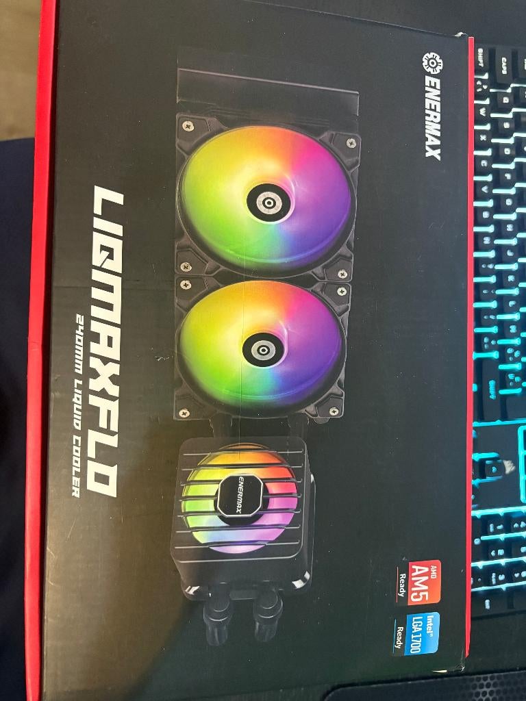 Enermax Liqmaxflo 240 – Zo goed als nieuw, Computers en Software, Computerkoelers, Ophalen, Nieuw, Waterkoeling