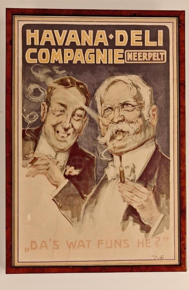 Lithographie sur pierre Havana-Deli Neerpelt - P.V.Geldorp, Antiquités & Art, Art | Lithographies & Sérigraphies, Enlèvement ou Envoi