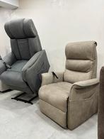 Elektrische relaxzetel met liftfunctie! 2 motoren, stof!, Huis en Inrichting, ., Elektrische relaxzetel fauteuil relax zetel relaxstoel