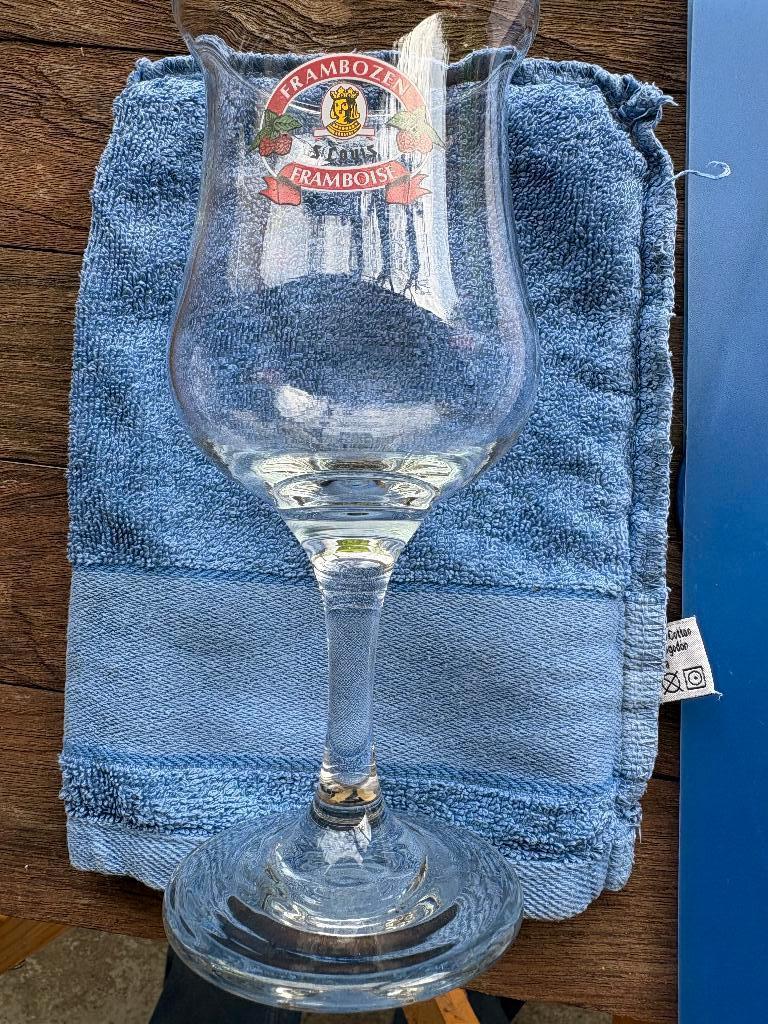 St-Louis Frambozen/Framboise, Verzamelen, Biermerken, Gebruikt, Glas of Glazen, Overige merken, Verzenden