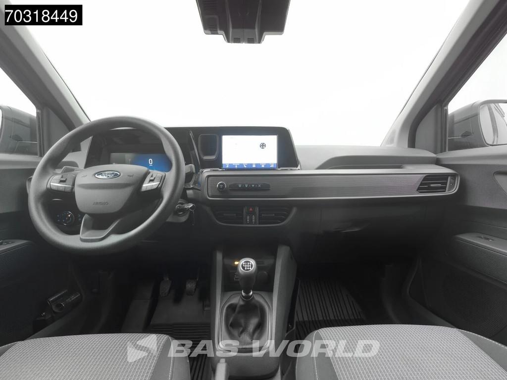 Ford Transit Courier 100pk Benzine L1H1 Airco Cruise Imperia, Auto's, Stof, Gebruikt, Euro 6, Zwart