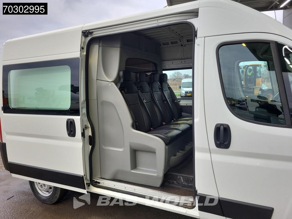 Peugeot Boxer 110pk Dubbel Cabine L2H2 Trekhaak Airco Cruise, Achat, Euro 6, Entreprise, Boîte manuelle