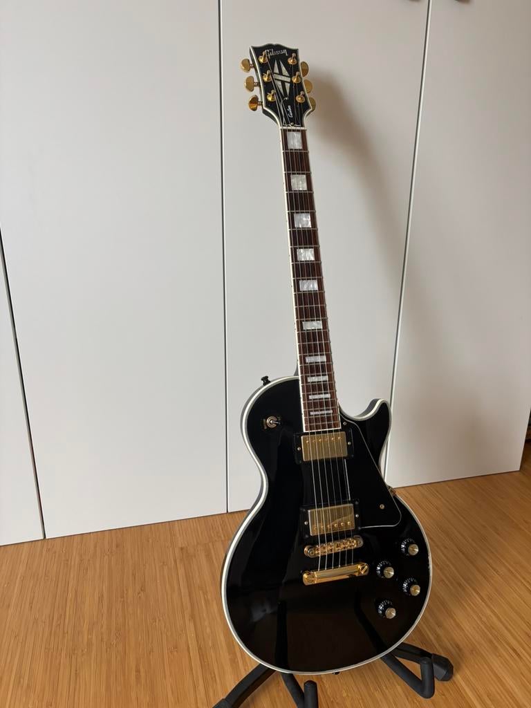 Gibson les paul custom lite 2013 ebony, Muziek en Instrumenten, Ophalen of Verzenden, Gebruikt, Solid body, Gibson