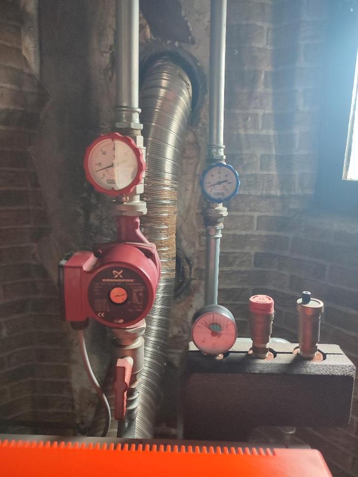 Mazoutketel, Doe-het-zelf en Bouw, Chauffageketels en Boilers, Zo goed als nieuw, Onderdeel, 6 t/m 10 jaar oud, Ophalen