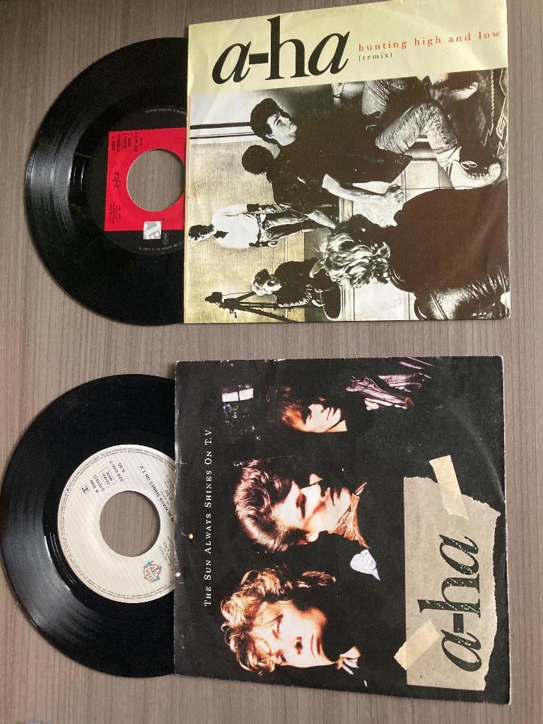 Singles A-Ha, CD & DVD, Vinyles Singles, Enlèvement ou Envoi, Utilisé, Pop, 7 pouces