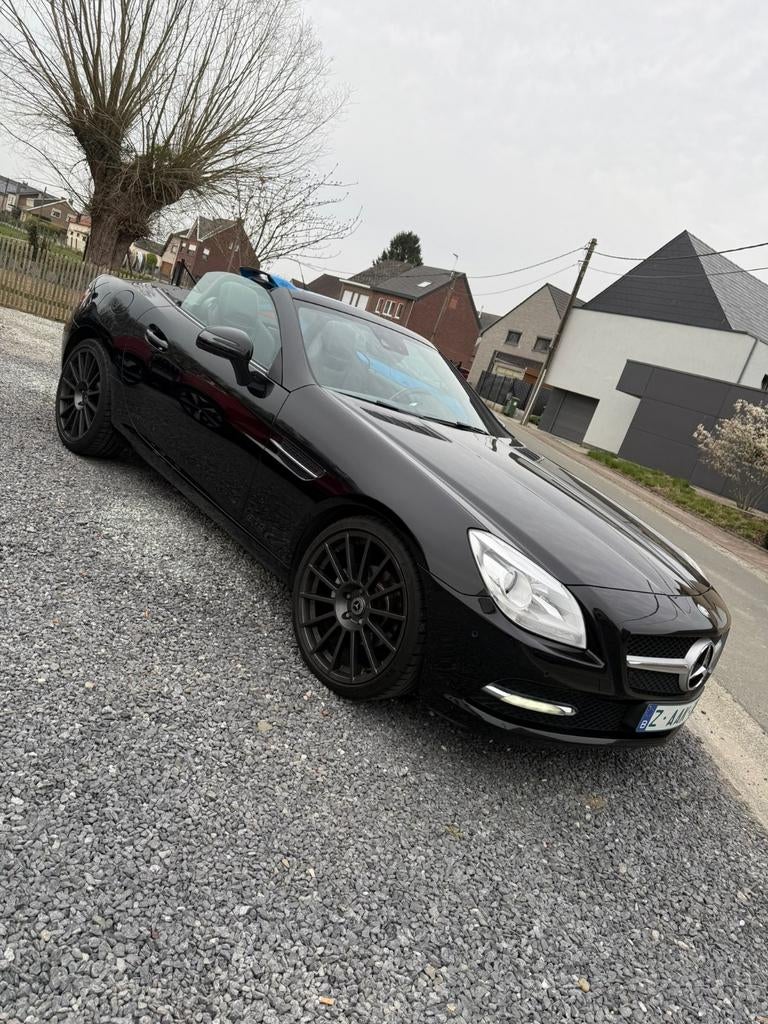 Mercedes-Benz Slk 200 reeds blanco gvv!!!, Autos, Mercedes-Benz, Cuir, Euro 5, Achat, 135 kW