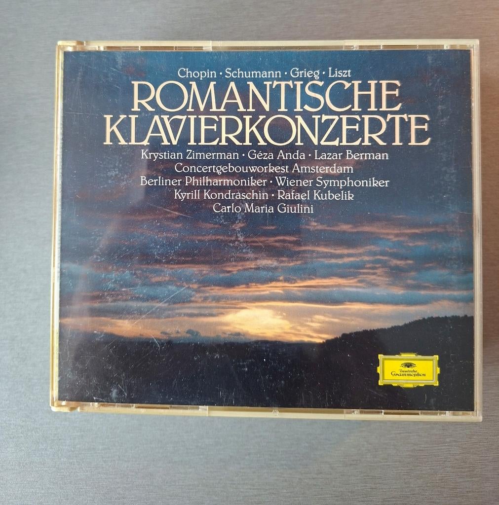Boîte de 3 CD. Concerts romantiques pour clavier (DG)., Enlèvement ou Envoi