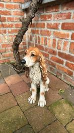 hond in steen, Enlèvement