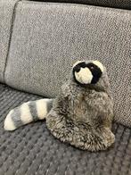 Knuffel / handpop wasbeer 22 cm gemeten zonder de staart, Kinderen en Baby's, Speelgoed | Knuffels en Pluche, Ophalen of Verzenden