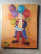 Cadre clown signer, Ophalen