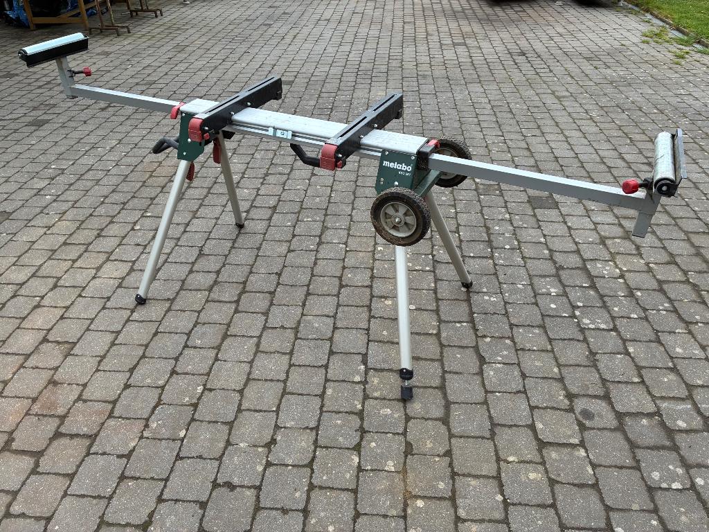 Metabo onderstel., Bricolage & Construction, Outillage | Scies mécaniques, Enlèvement, Comme neuf, Autres types