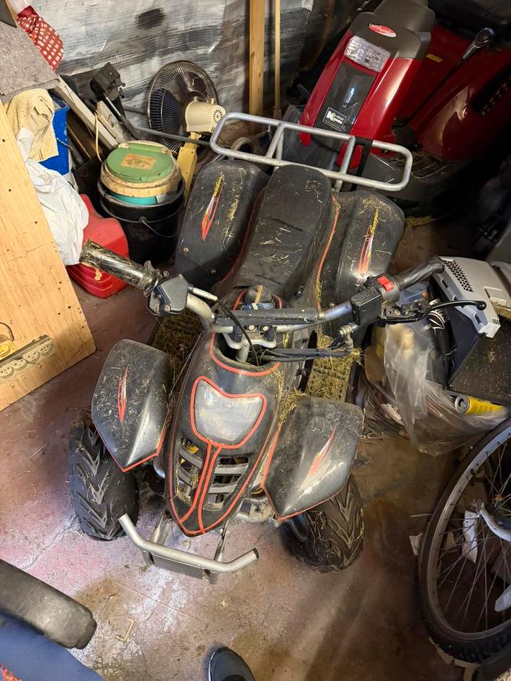 Pocket + quad, Vélos & Vélomoteurs, Mini Bikes, Midi Bikes & Pit Bikes, Utilisé, Autres types, Enlèvement