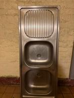 Évier double inox, Enlèvement ou Envoi, Comme neuf