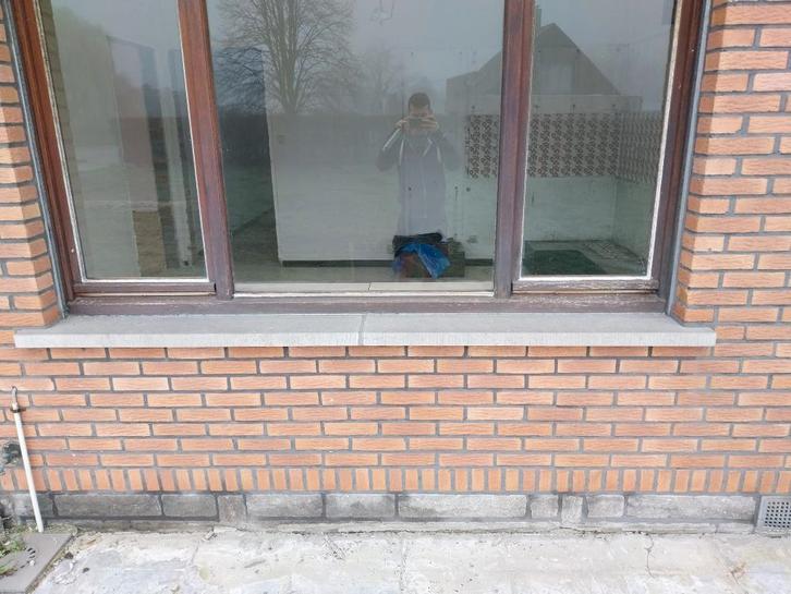 appuis de fenêtre en pierre bleue pour fenêtres et portes, Bricolage & Construction, Plinthes & Finitions, Utilisé, Rebords de fenêtre