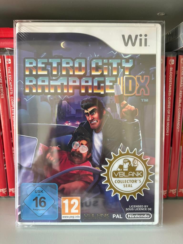 Retro City Rampage DX (Wii) - Collector, Games en Spelcomputers, Games | Nintendo Wii, Ophalen of Verzenden, Nieuw, Vechten