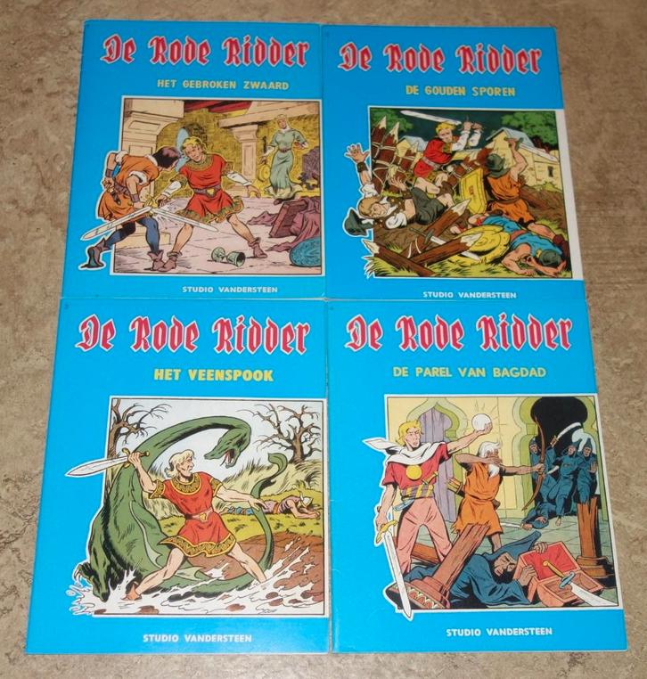 Verzameling De rode ridder strips krantenuitgave 2006-2007, Boeken, Stripverhalen, Zo goed als nieuw, Meerdere stripboeken, Ophalen of Verzenden
