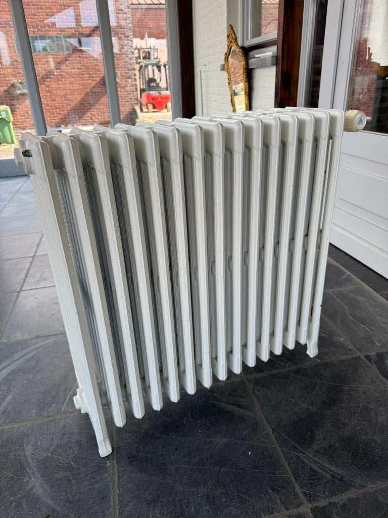 Witte gietijzeren radiator, Ophalen, 30 tot 80 cm, Radiator, 60 tot 150 cm