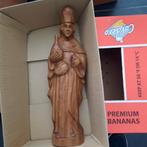 Cardinal (ou autre saint) en bois. 40 cm., Antiquités & Art, Enlèvement ou Envoi