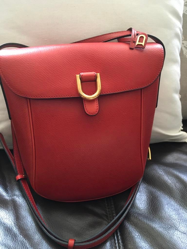Sac Delvaux, Ophalen, Zo goed als nieuw, Rood