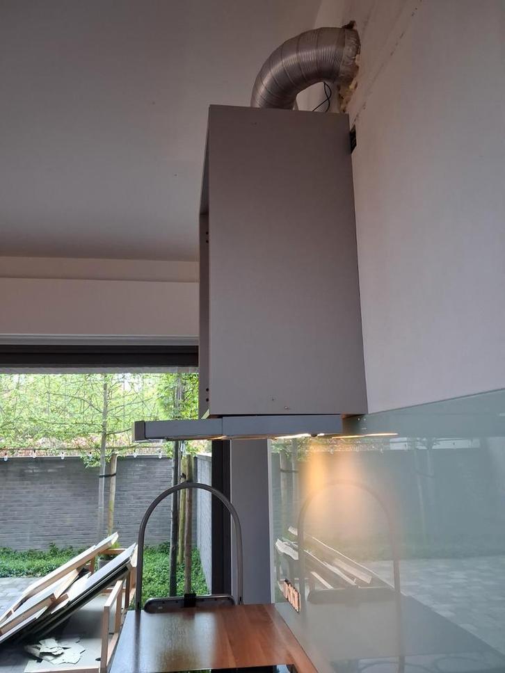 Dampkap Whirlpool, Electroménager, Hottes, Comme neuf, Encastré, Enlèvement