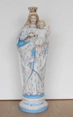 Madonna & kind, devotionalia, vintage biscuit porselein, Ophalen of Verzenden
