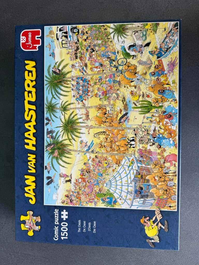 Jan Van Haasteren, Ophalen, 500 t/m 1500 stukjes, Gebruikt, Legpuzzel