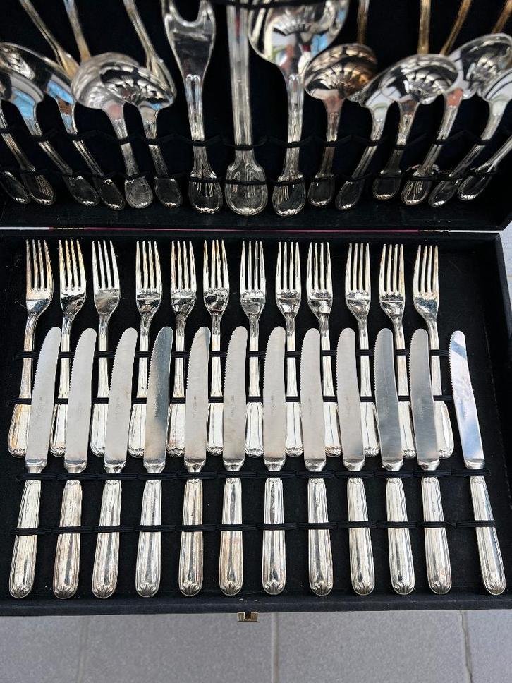 Bestek Set Van Zilver 0,800 karaat, Maison & Meubles, Cuisine | Couverts, Neuf, Argent, Enlèvement