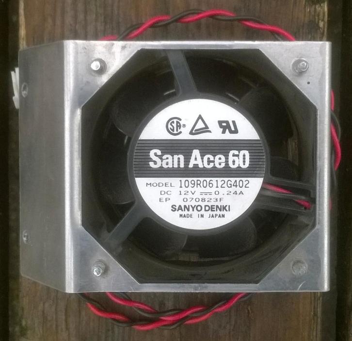 Ventilator 12 Volt DC, 60 x 60 x 25 mm, Hobby en Vrije tijd, Elektronica-componenten, Nieuw, Ophalen of Verzenden
