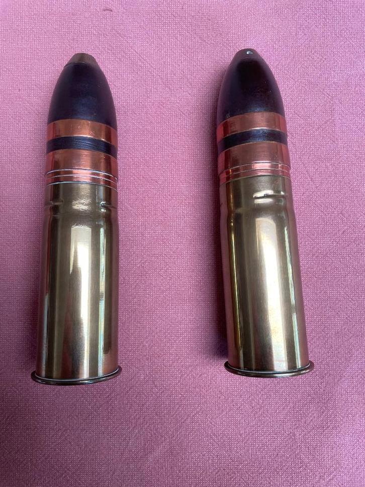 twee obussen WO 1 ( Duitse Keizerlijke Marine) 1903, Verzamelen, Militaria | Algemeen, Marine, Hulzen of Bodemvondsten, Ophalen of Verzenden