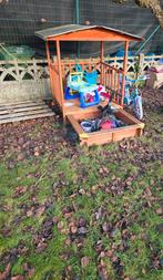 Zand bak, Ophalen, Zandbak