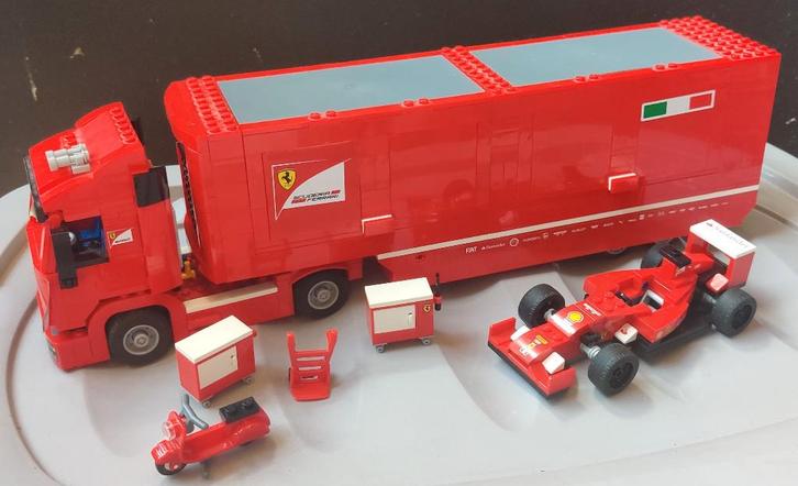 75913 LEGO Speed Champions F14 T scuderia Ferrari, Kinderen en Baby's, Speelgoed | Duplo en Lego, Gebruikt, Lego, Complete set