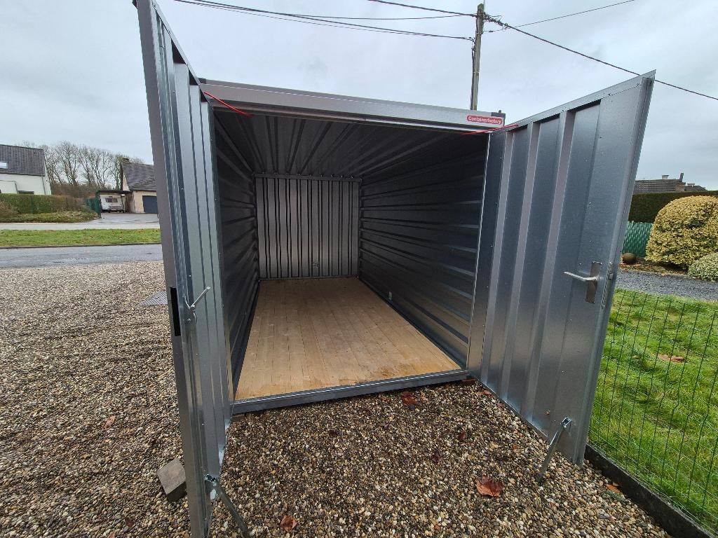 Demontabele opslagcontainer, Ophalen