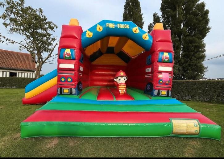 Springkasteel te koop, Kinderen en Baby's, Speelgoed | Buiten | Springkussens, Gebruikt, Ophalen