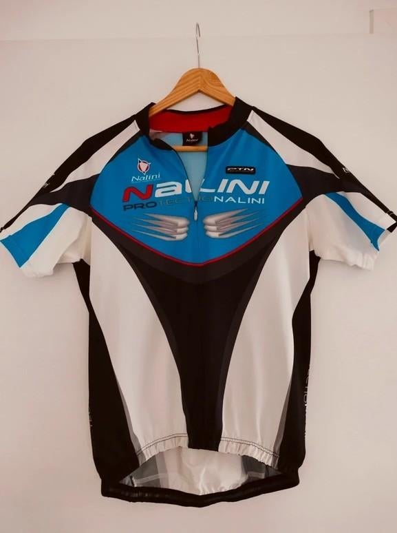 Fietsshirt met korte mouwen. Nalini, Medium., Kleding | Heren, Sportkleding, Maat 48/50 (M), Zwart, Ophalen of Verzenden, Zo goed als nieuw